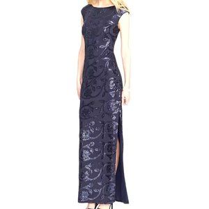 Lauren Ralph Lauren Navy Floral Dress